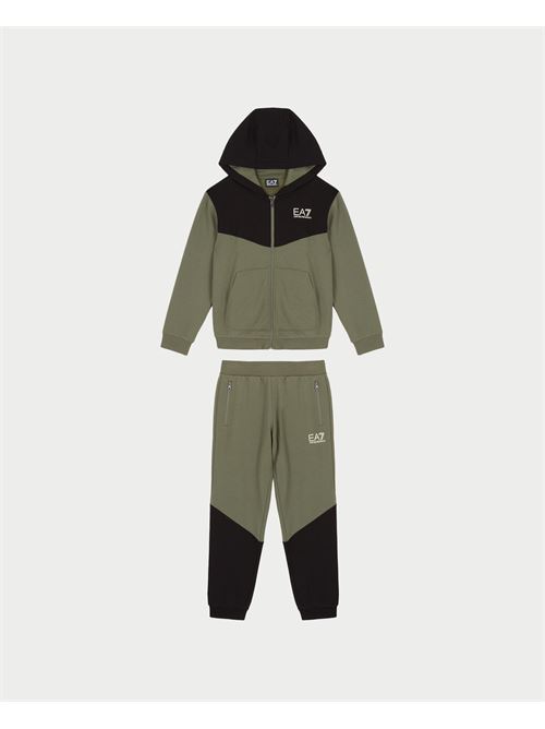 Survêtement bicolore EA7 pour enfant EMPORIO ARMANI EA7 | 6DBV59-BJEXZ1846